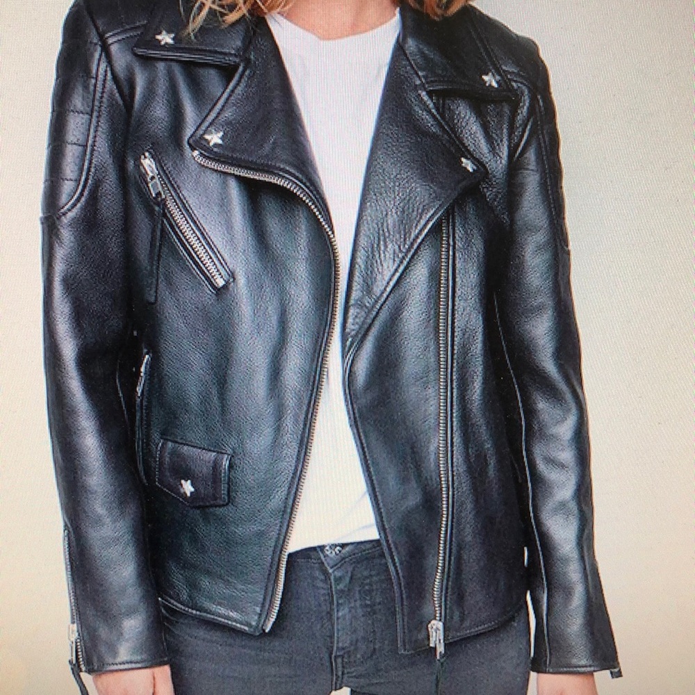 Leather Biker Jacket